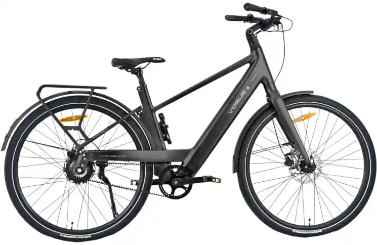 Speciale Aanbieding E-BIKE VOGUE NOVA MAN BAFANG, 3SP AUTOMATIC HYDRAULIC 28"/50cm/MAT-ZWART/15Ah 540Wh (1000485)