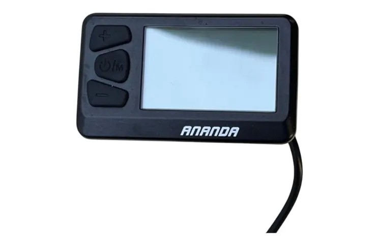 E-bike DISPLAY LCD D13 Ananda Lange kabel 95cm (Fania/Troja/Delta) Hoge Kwaliteit