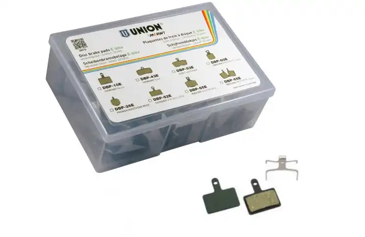 Union DBP-10E Schijfremblokjes Shimano (organisch+Kevlar) Hoge Kwaliteit