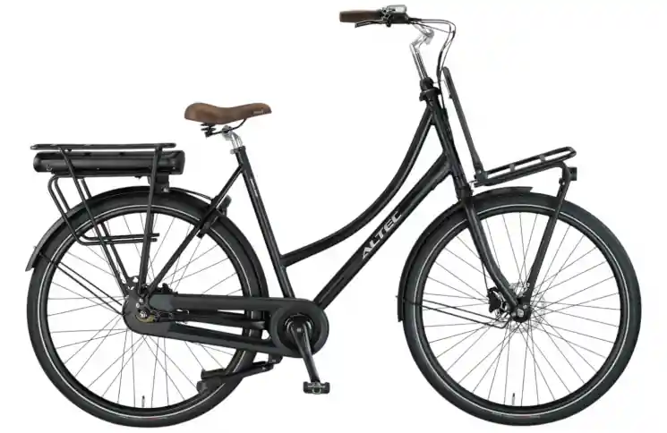 Snelle Levering Altec Sakura E-bike 28inch 50cm 468Wh Achterwielmotor HYD Mat Zwart *Accu 800071