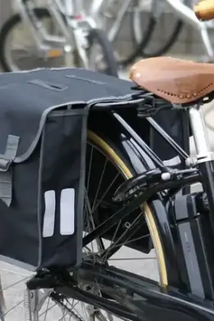 Tijdelijk Beschikbaar Fietstassen zwart (26L)