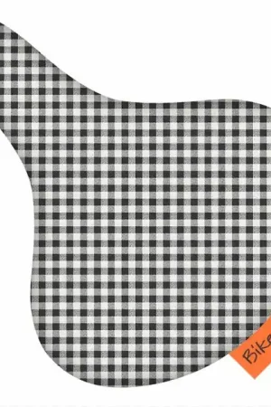 Zadelhoesje Bikecap ruitje geel Actieprijs