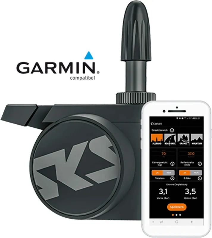 Korting SKS Airspy SV set van 2 bandenspanningscontrolesystemen Sclaverand