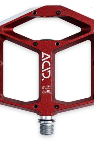 ACID Pedalen FLAT A2-IB - rood Premium