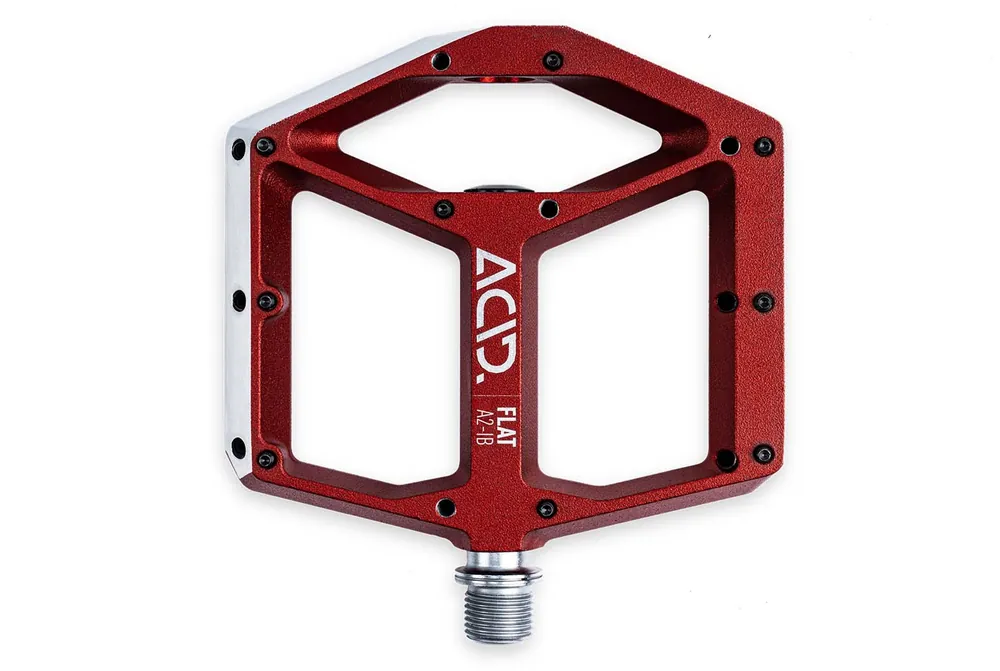 ACID Pedalen FLAT A2-IB - rood Premium