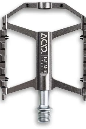 ACID Pedalen FLAT A4-IB HYBRID - grijs Finale Uitverkoop