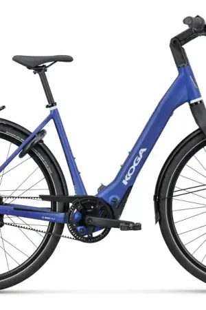 Aanbieding Koga E-F3 6.0 Peacock Blue Matt Lage Instap