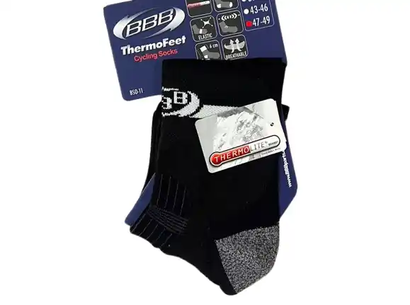Merkproduct BBB Thermofeet Fietssok Zwart