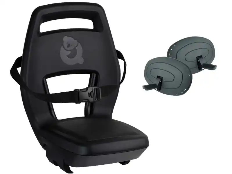 Qibbel Junior 6+ Achterzitje Zwart Weekendaanbieding