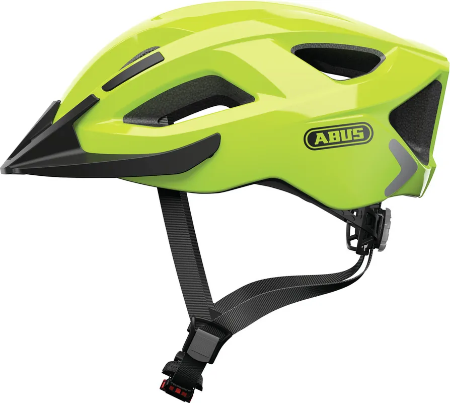 Gratis Retour Abus Fietshelm Aduro 2.0 - Neon Yellow