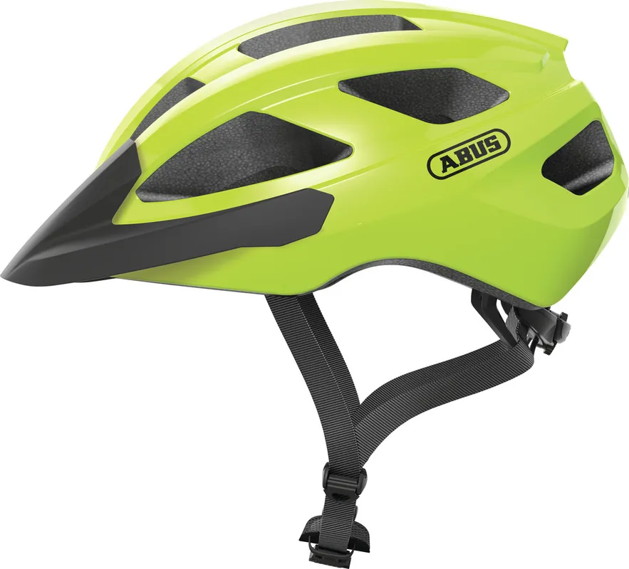 Abus Fietshelm Macator - Signal Yellow Express Levering