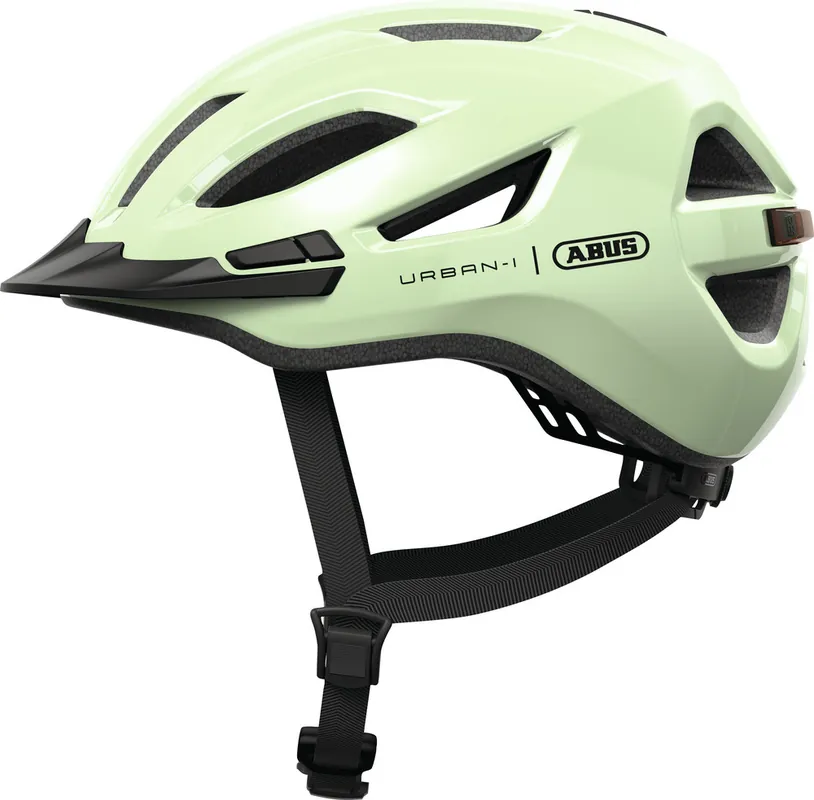 Abus Fietshelm Urban-I 4.0 - Pistacchio Green Gecertificeerd