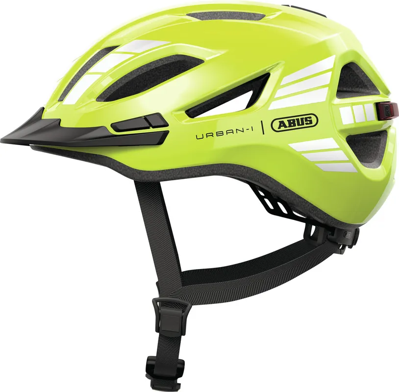 Abus Fietshelm Urban-I 4.0 - Signal Yellow Meest Verkocht