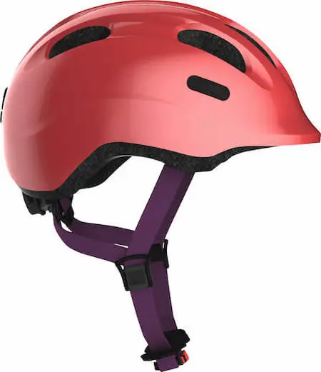 Shop Nu Abus Kinder Fietshelm Smiley 2.1 - Sparkling Peach