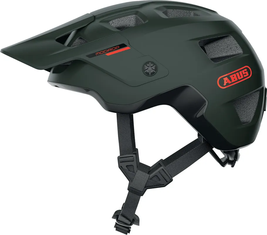 Abus MoDrop Fietshelm - Pine Green Beperkt Aanbod