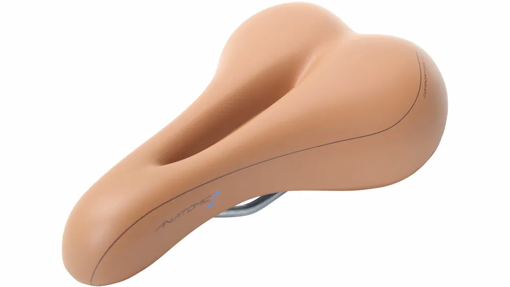 Express Levering Contec Anatomic 2 Trekking Zadel - Unisex Fietszadel - Lichtbruin