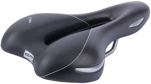Uitverkoop Contec Elliptic+ MTB / Sport Fietszadel - Gel - 100% Waterdicht - Unisex