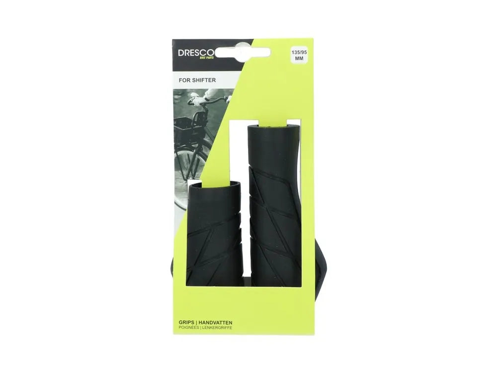 Dresco Urban Fietshandvatten - 135/95 MM - Zwart Gereduceerde Prijs