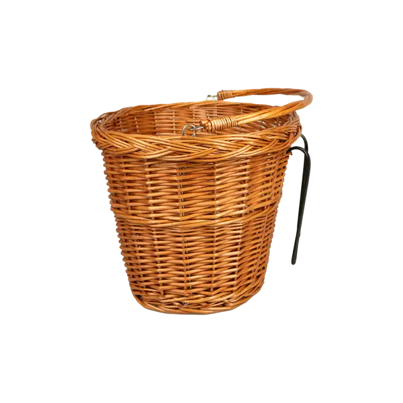Koop Vandaag Falkx Rotan Fietsmand Riet - 33L - Bruin