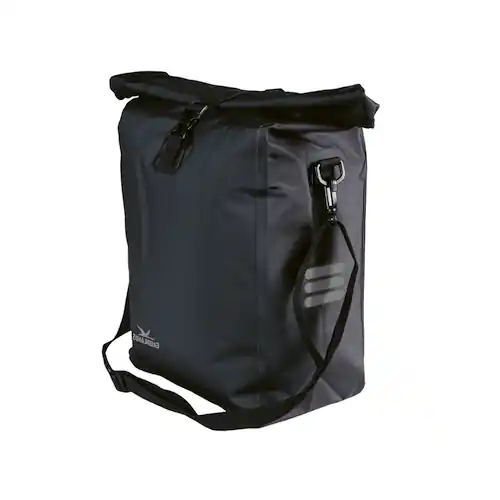 Greenlands Fietstas Pakaftas - Zwart - Waterdicht Tarpaulin - 18.5 Liter Dagaanbieding