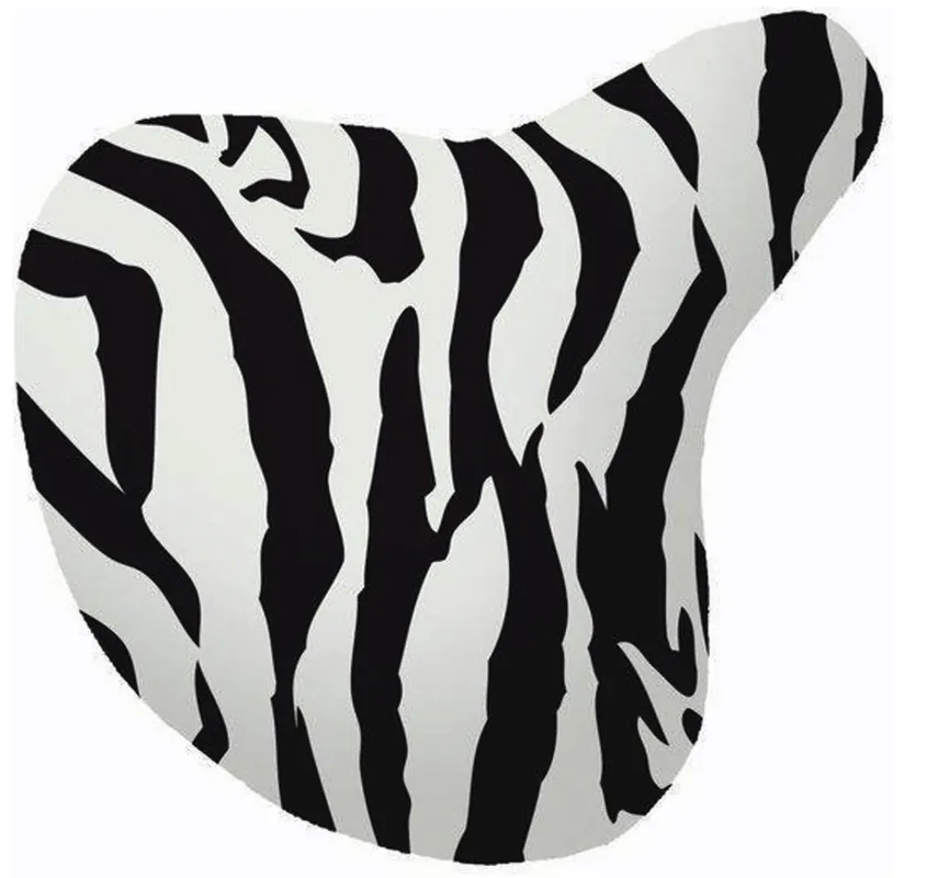 Dagaanbieding Hollandia Zadeldekje / Zadelhoes Zwart/Wit