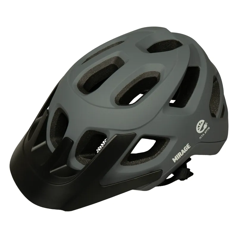 Mirage MTB / Tour / Speed Pedelec Fietshelm - Mat Grijs Laatste Kans
