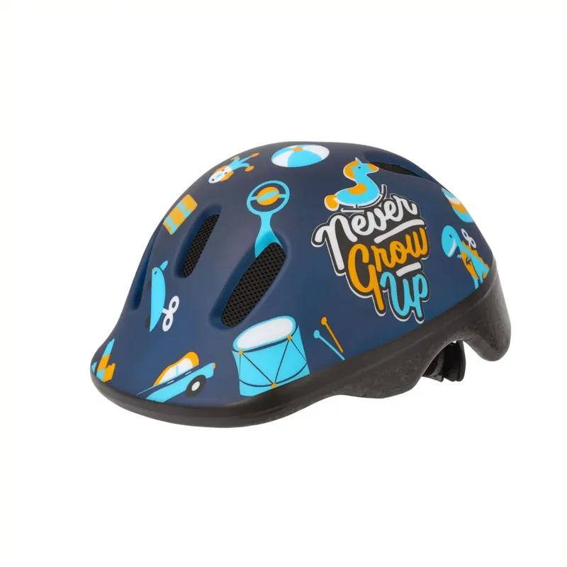Exclusieve Aanbieding Polisport Kinder Fietshelm Toys - 44/48 CM - Blauw Mat