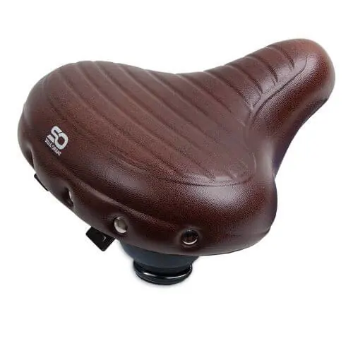 Selle Relax Premium Fietszadel - Drifter - Waterdicht - Bruin Hoge Kwaliteit