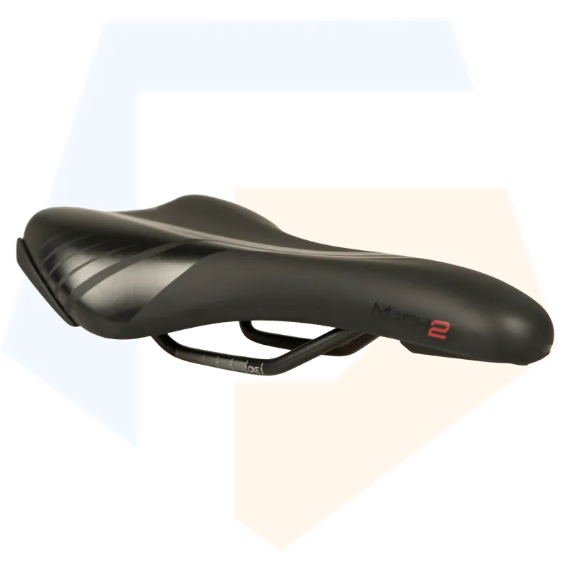 Selle Royal Mach 2 Trekking MTB Fietszadel - Zwart Beperkt Aanbod