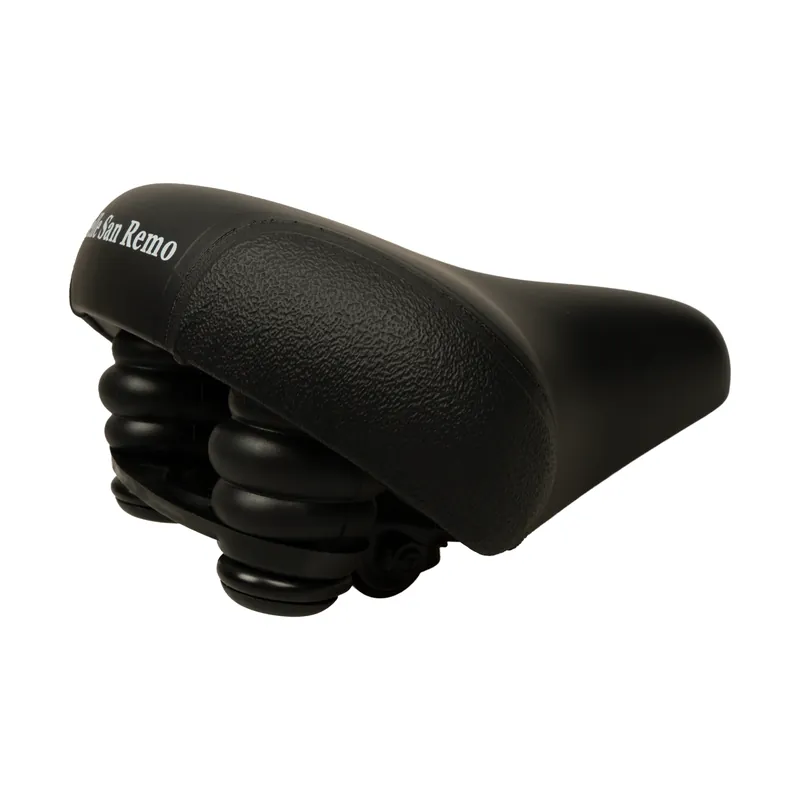 Op = Op Selle San Remo Fietszadel - Hoekbescherming - Zwart