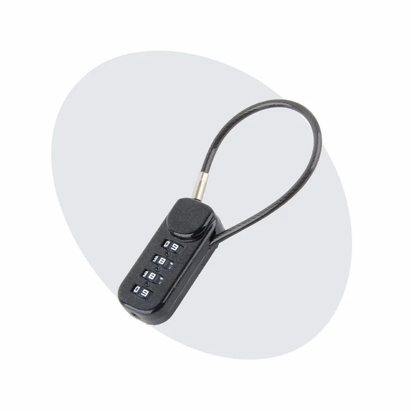 Betrouwbaar Voltano Luxe Fietstas Slot - Hangslot / Cijferslot - Zwart