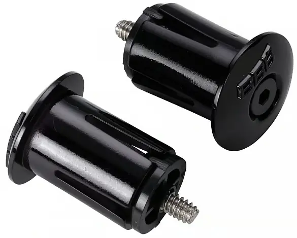 BBB Screwon Stuurdoppen voor stuurlint BHT-96 zwart Gratis Retour