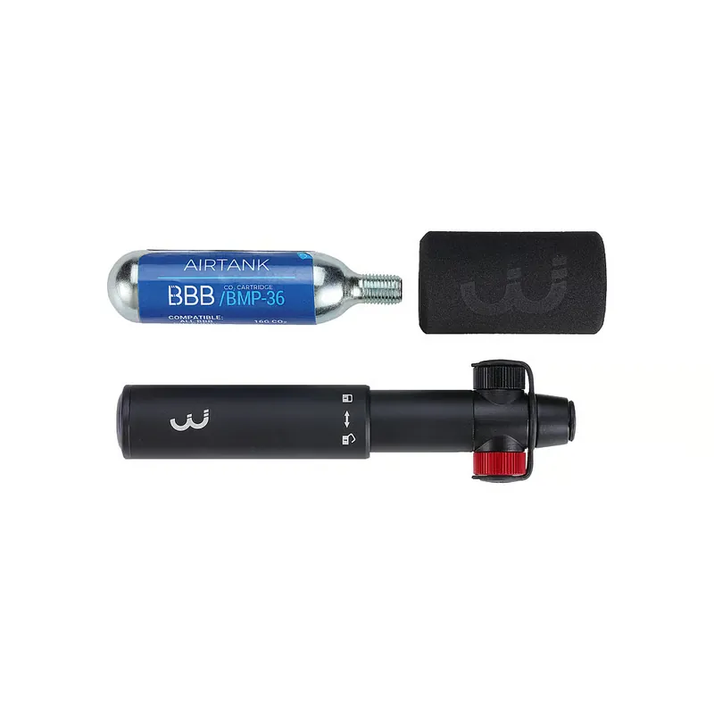 BBB minipomp Co2 blaster mini combi zwart Goedkoop