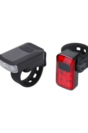 Flitsaanbieding BBB verlichtingset mini spark 2.0 zwart