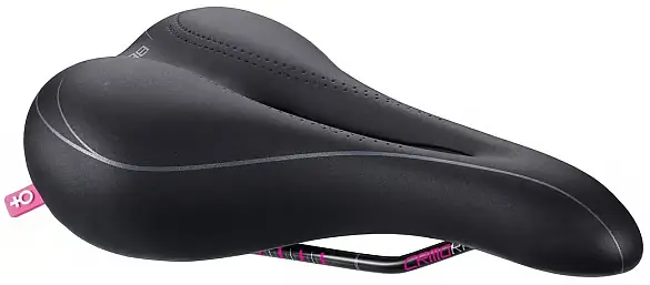 BBB LadySport zadel CrMo BSD-67 dames zwart Seizoensaanbieding