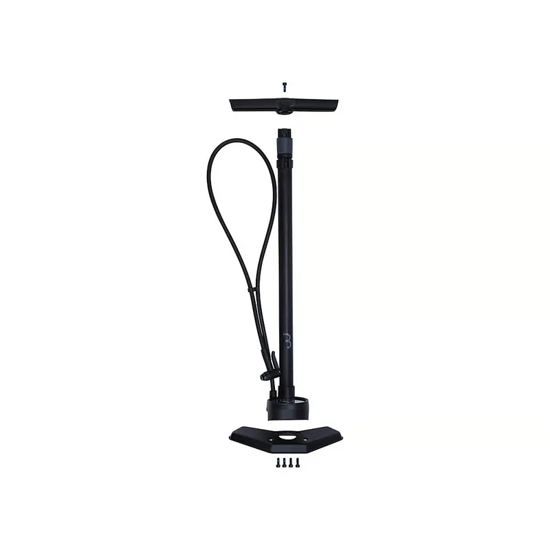 Betaalbaar BBB voetpomp Airswitch HP/HV mat zwart