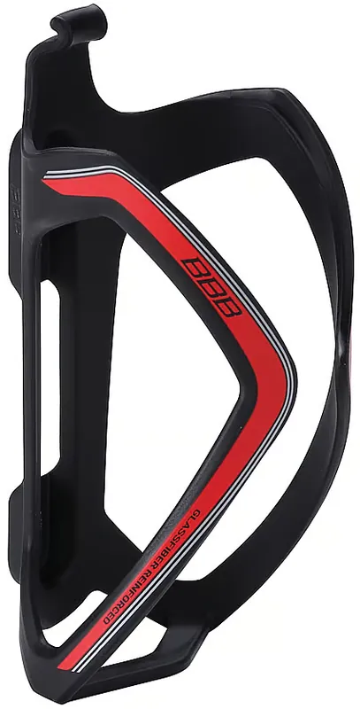 Hoge Kwaliteit BBB Flexcage bidonhouder BBC-36 zwart/rood