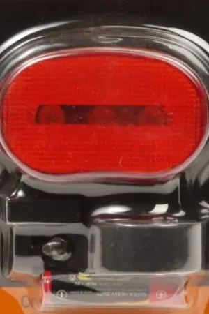 Alleen Vandaag Fietslamp achter batterij LED