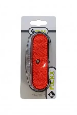 Achterlicht met reflector fiets LED. Afstand schroeven 50/80 mm Gratis Retour