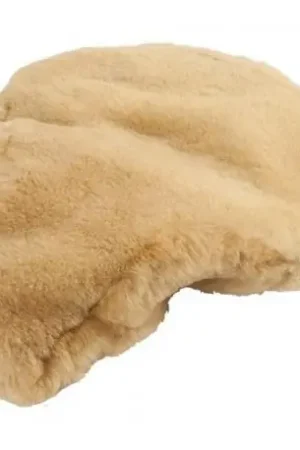 Aanbieding Zadeldek schapenvacht beige dames fietszadel