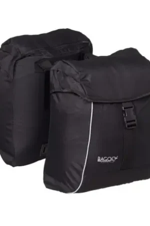 Aanbieding Fietstas dubbel touring met regenhoes 34 liter